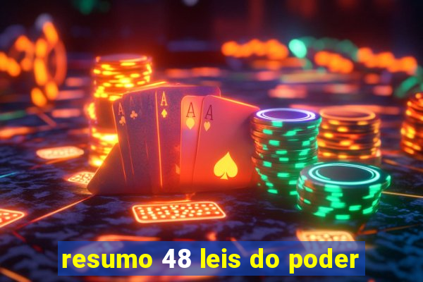 resumo 48 leis do poder